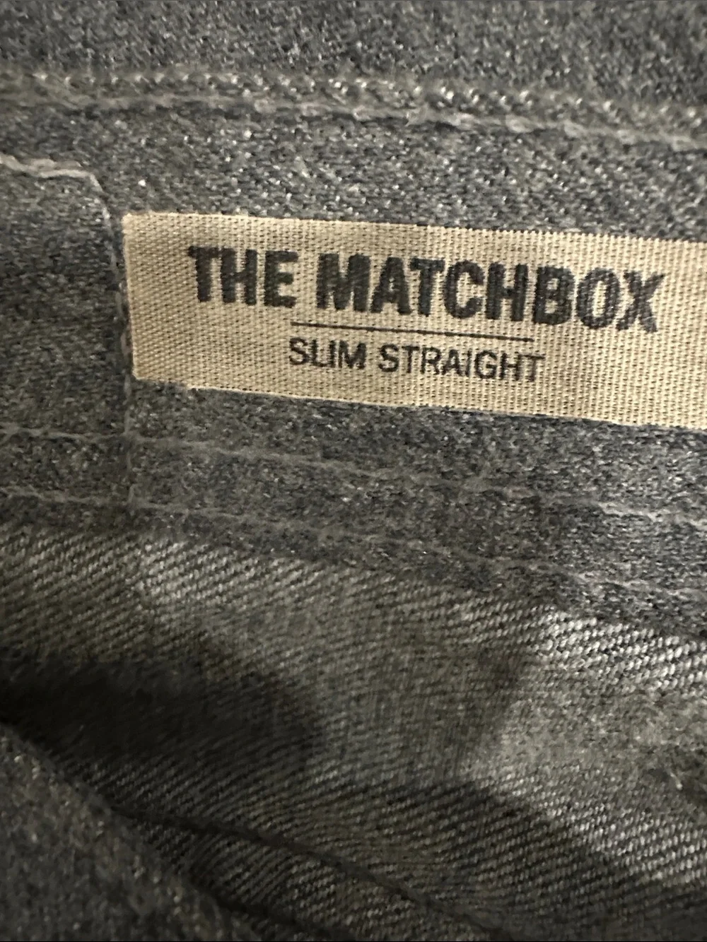 AG Adriano Goldschmied Matchbox Jeans slim straight gray size 32